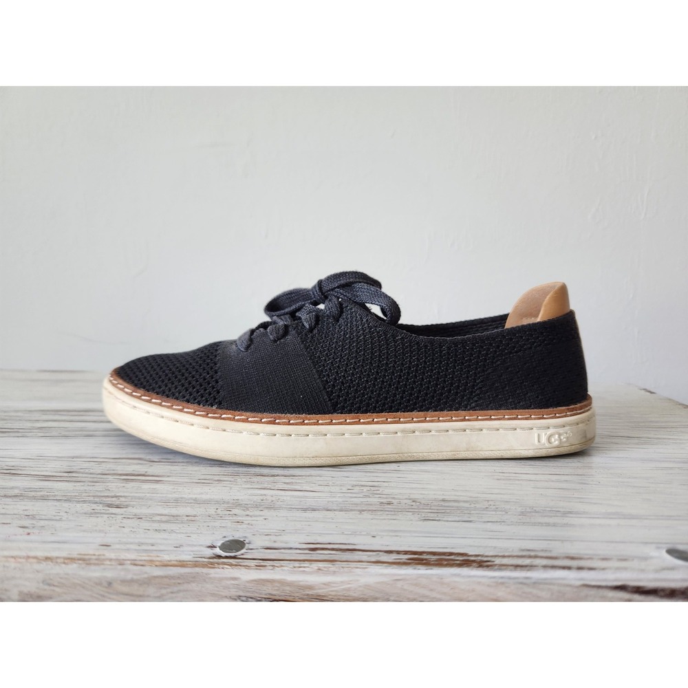 UGG Australia Pinkett 1016754 Black Casual mesh Sneakers shoes‎ Womens Size 6.5
